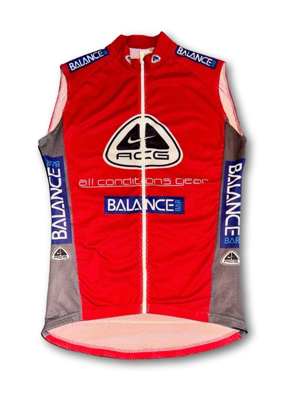 VTG 2003 Nike ACG Balance Bar Adventure Racing Team Cycling Vest Italy
